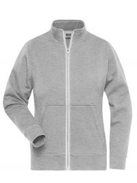 Arbeits Sweatjacke Damen Grau